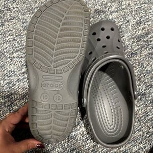 CROCS Men's Gray Slip-On Loafers